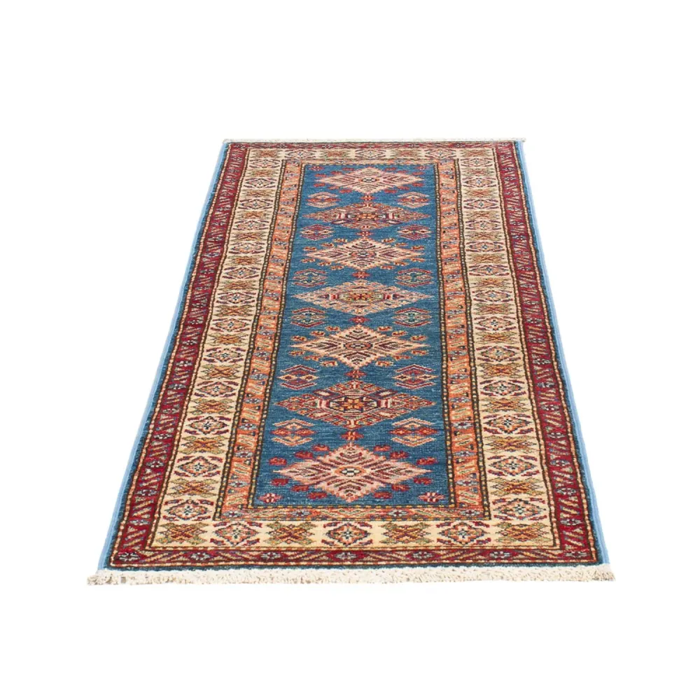 Løper Ziegler Teppe - Kazak - 179 x 59 cm - lyseblå