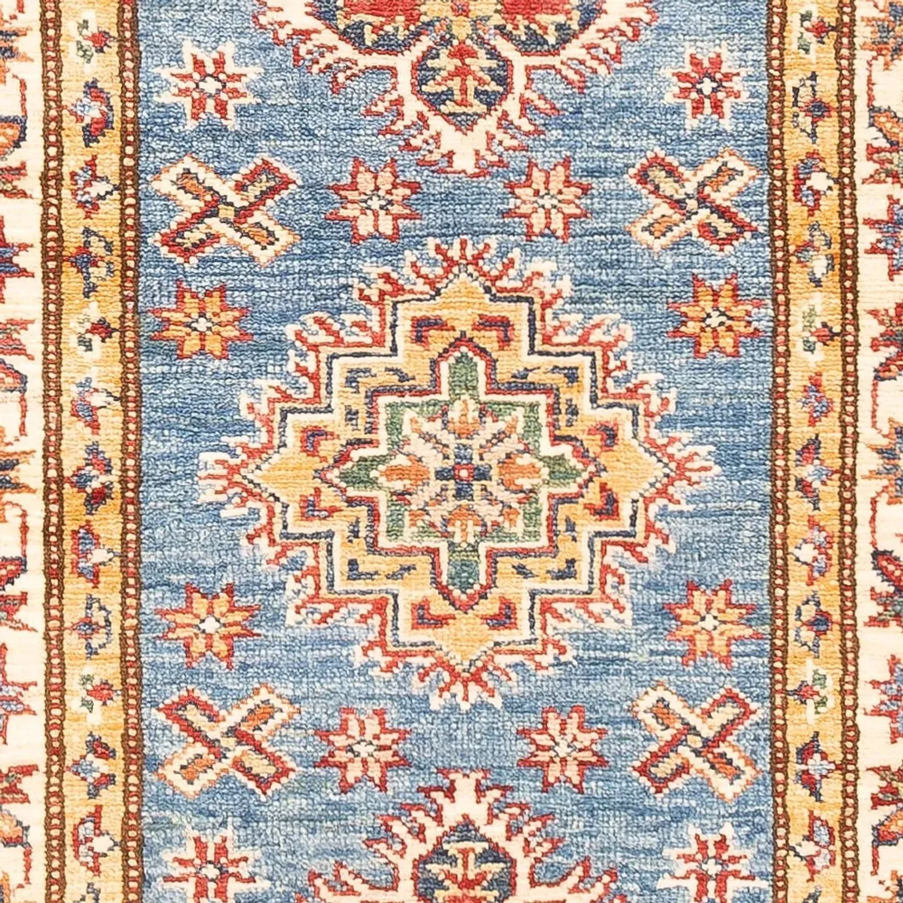 Løper Ziegler Teppe - Kazak - 180 x 60 cm - blå