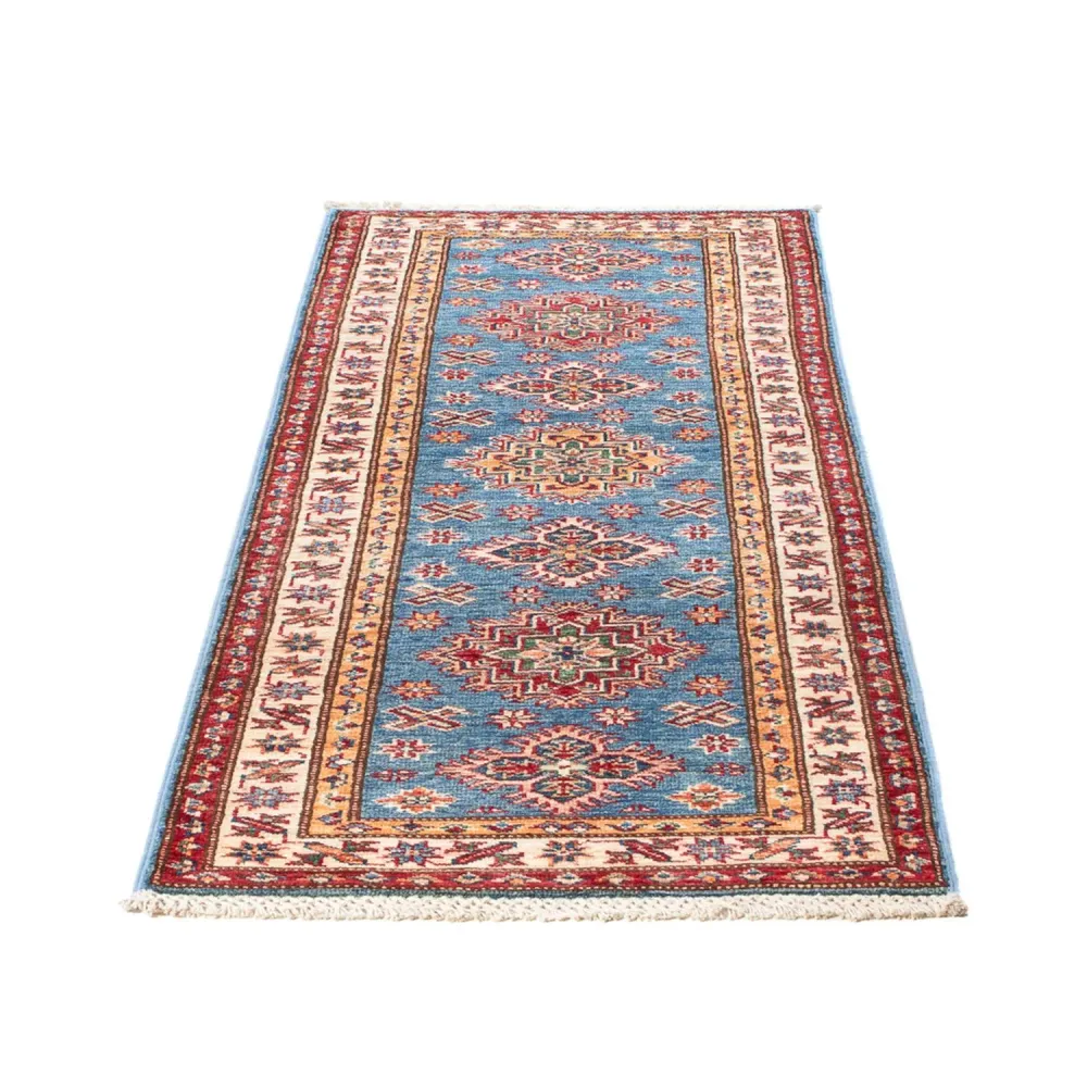 Løper Ziegler Teppe - Kazak - 180 x 60 cm - blå