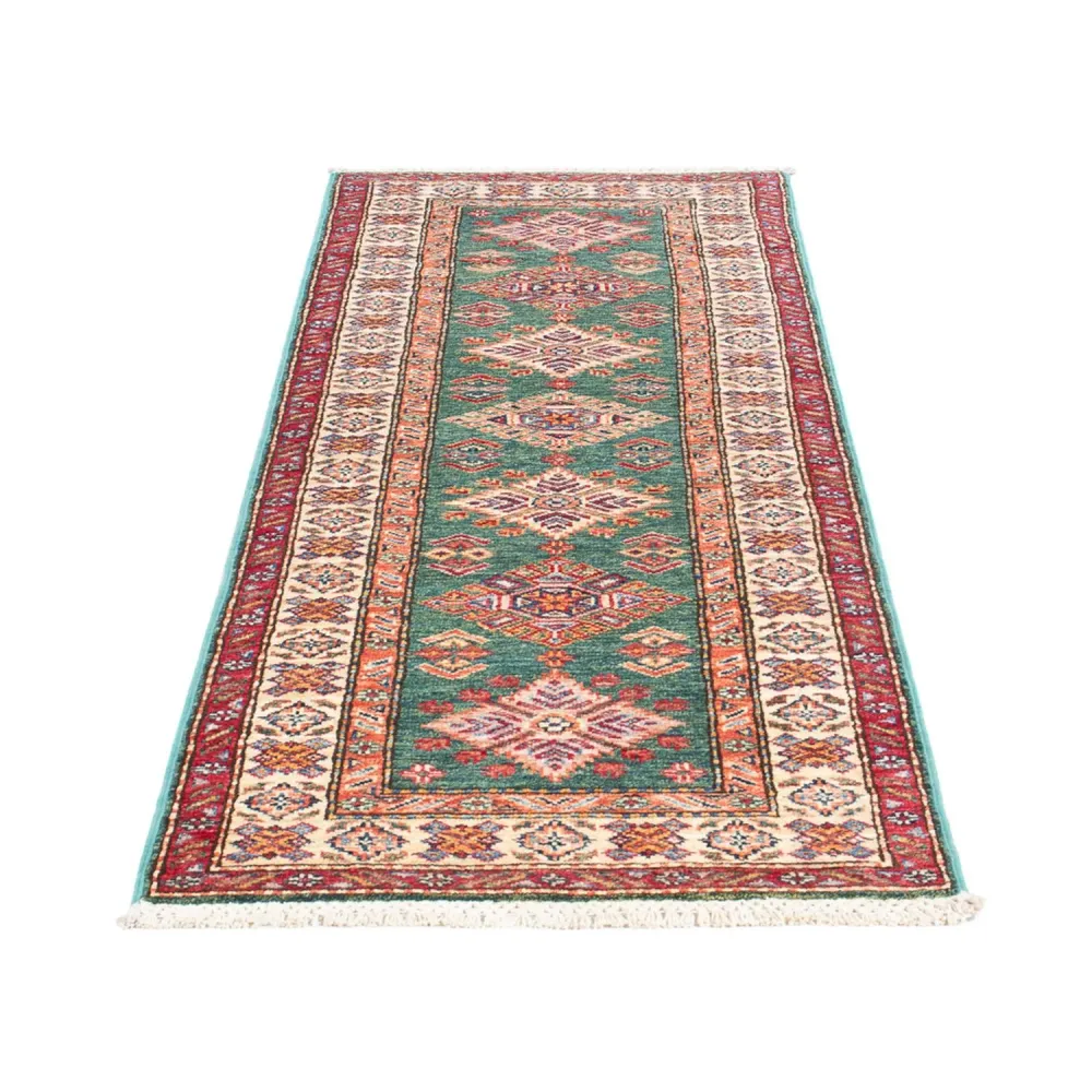 Løper Ziegler Teppe - Kazak - 183 x 59 cm - grønn