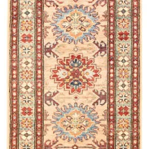 Løper Ziegler Teppe - Kazak - 185 x 58 cm - beige