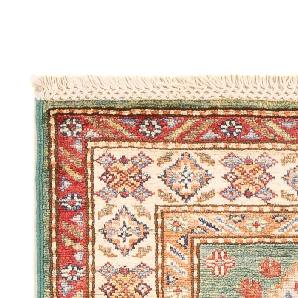 Løper Ziegler Teppe - Kazak - 185 x 60 cm - lysegrønn