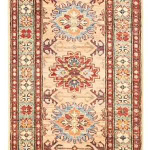 Løper Ziegler Teppe - Kazak - 187 x 60 cm - beige