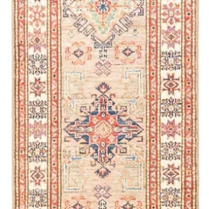 Løper Ziegler Teppe - Kazak - 187 x 56 cm - beige