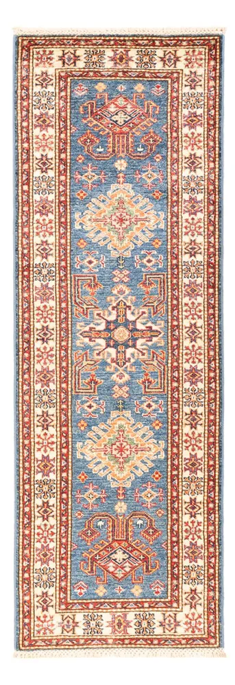 Løper Ziegler Teppe - Kazak - 188 x 61 cm - blå