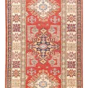 Løper Ziegler Teppe - Kazak - 190 x 73 cm - lys rød