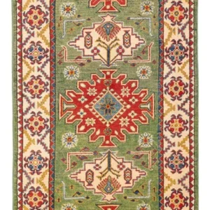 Løper Ziegler Teppe - Kazak - 192 x 83 cm - grønn