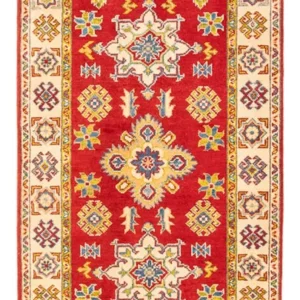Løper Ziegler Teppe - Kazak - 195 x 81 cm - rød