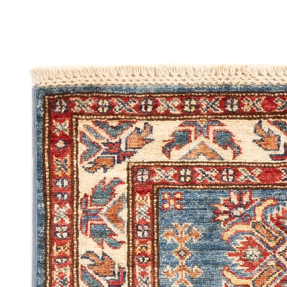 Løper Ziegler Teppe - Kazak - 200 x 76 cm - blå
