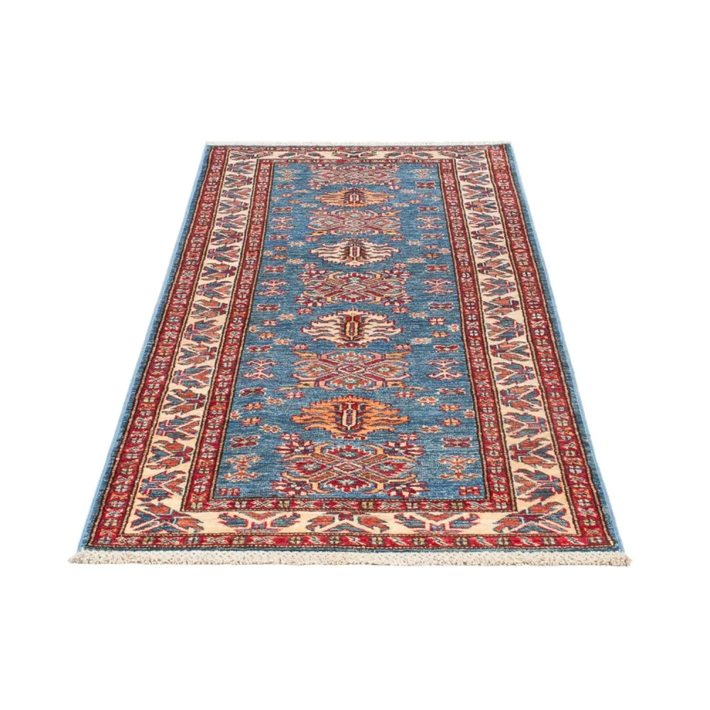 Løper Ziegler Teppe - Kazak - 200 x 76 cm - blå