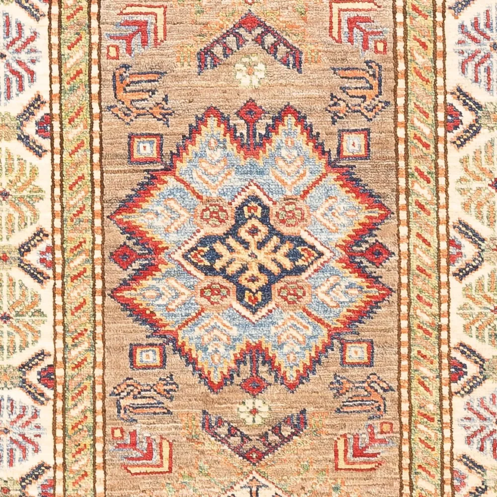 Løper Ziegler Teppe - Kazak - 201 x 72 cm - beige