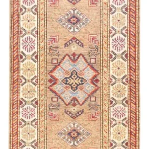 Løper Ziegler Teppe - Kazak - 201 x 72 cm - beige