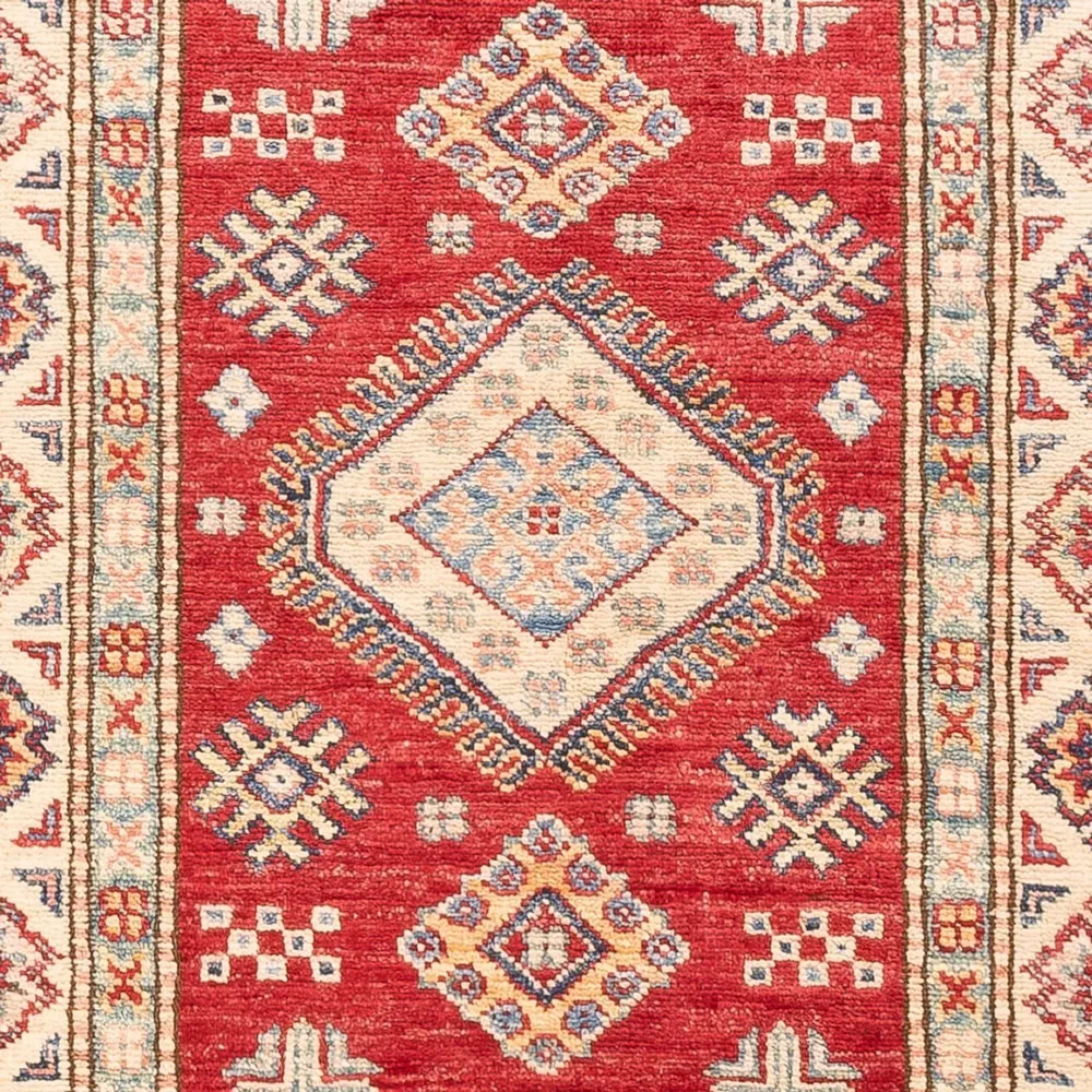 Løper Ziegler Teppe - Kazak - 204 x 76 cm - rød
