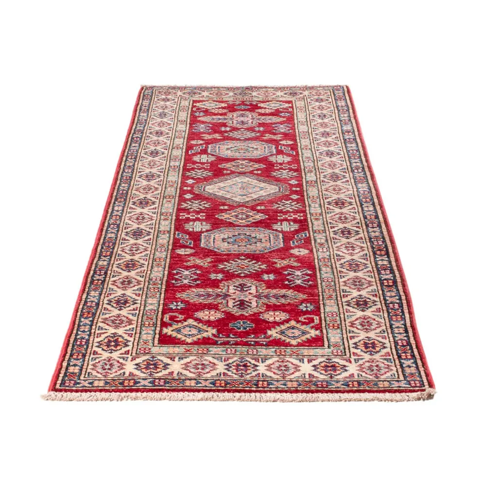 Løper Ziegler Teppe - Kazak - 204 x 76 cm - rød