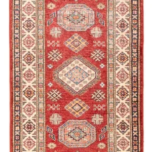 Løper Ziegler Teppe - Kazak - 210 x 76 cm - rød