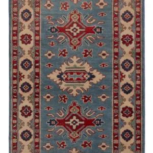 Løper Ziegler Teppe - Kazak - 245 x 83 cm - grønn
