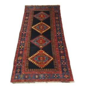Løper Ziegler Teppe - Kazak - 268 x 110 cm - blå