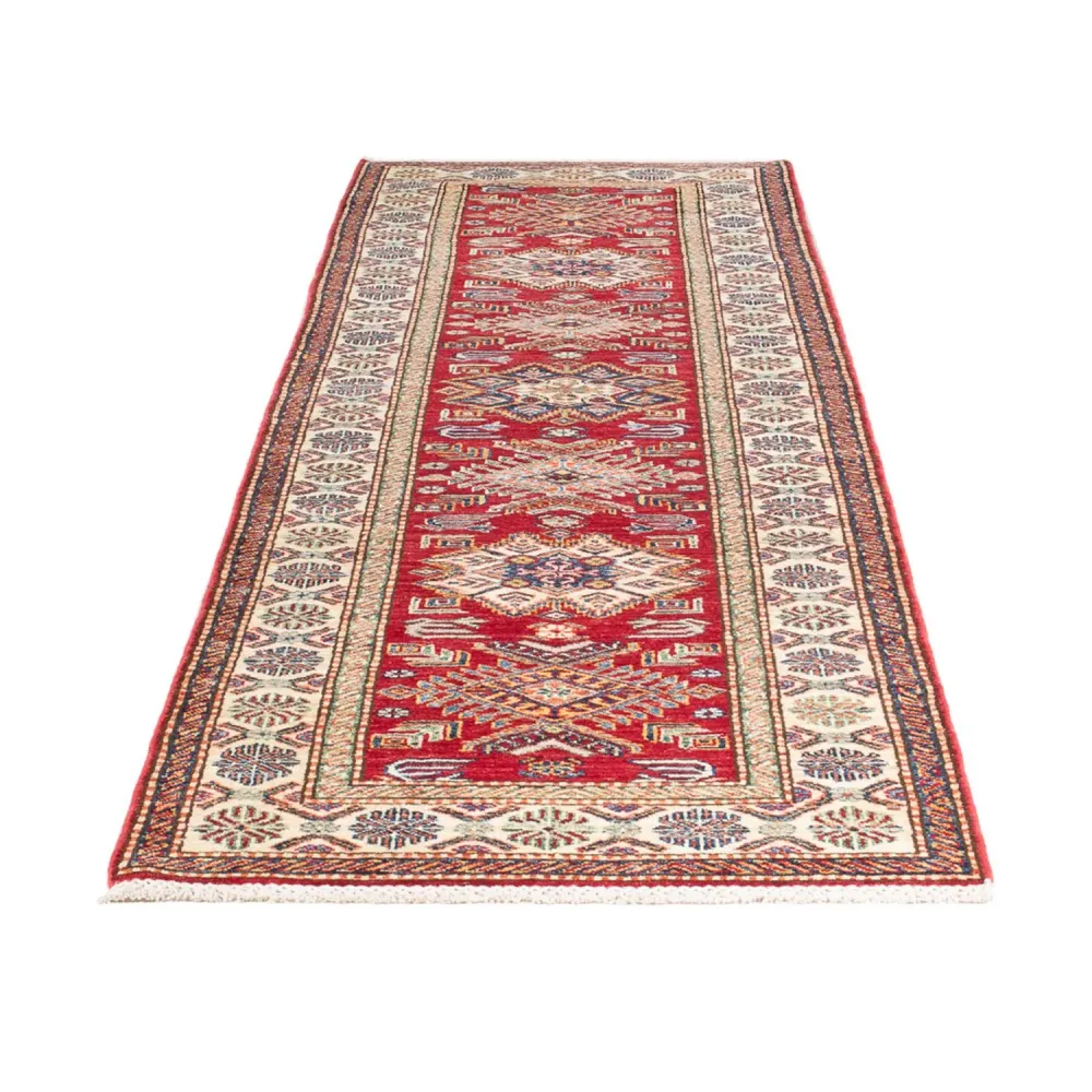 Løper Ziegler Teppe - Kazak - 293 x 81 cm - rød