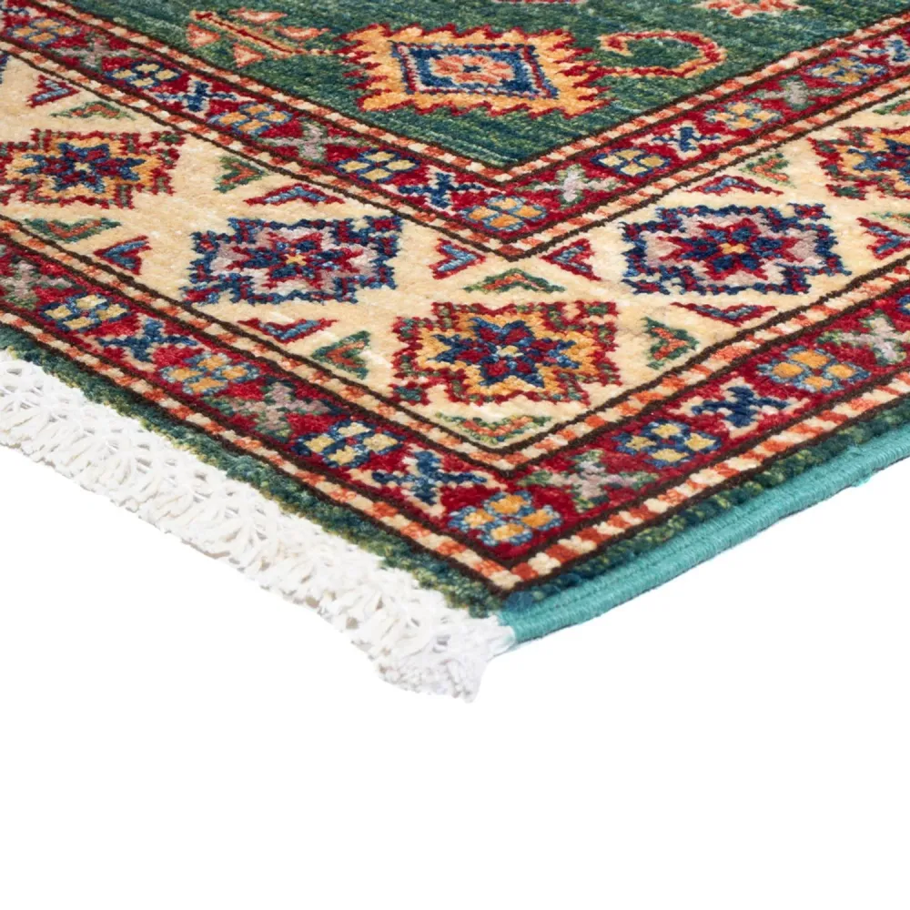 Løper Ziegler Teppe - Kazak - 296 x 80 cm - grønn