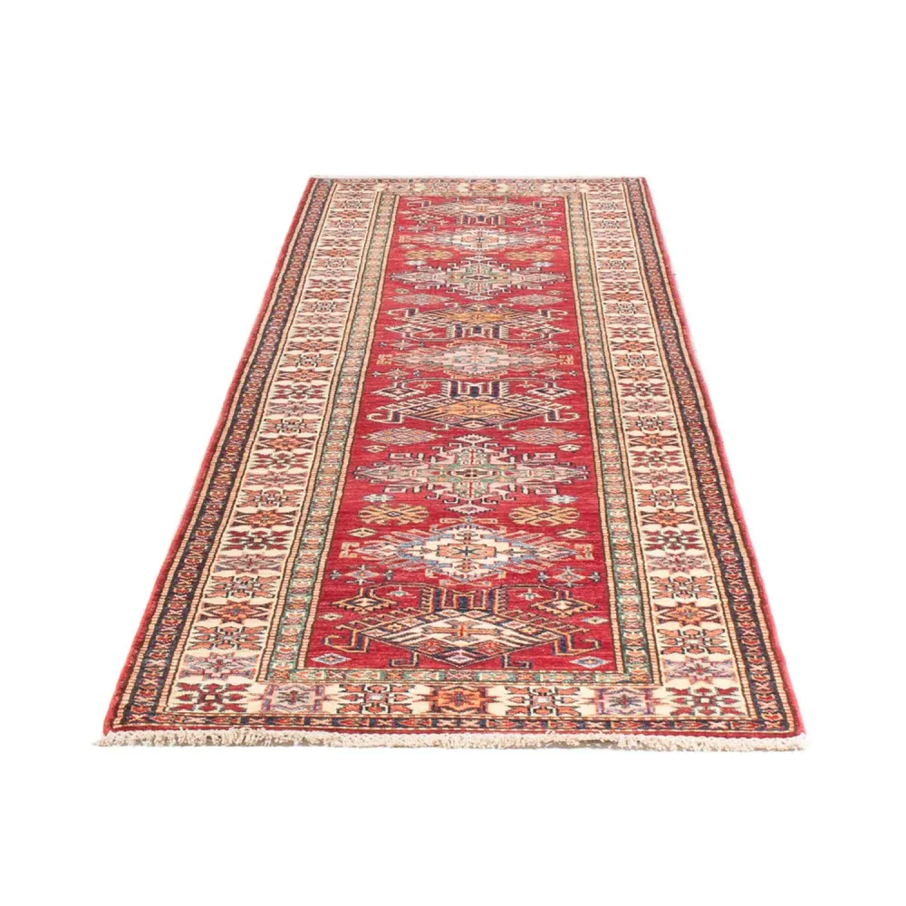 Løper Ziegler Teppe - Kazak - 299 x 77 cm - rød