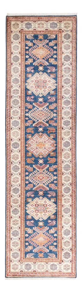 Løper Ziegler Teppe - Kazak - 299 x 84 cm - blå