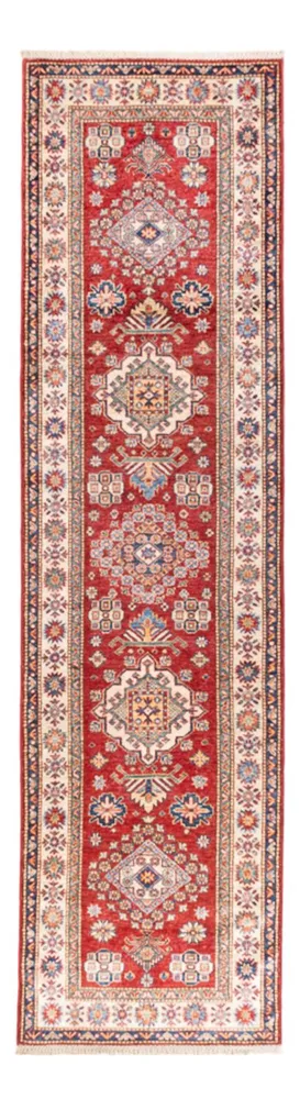 Løper Ziegler Teppe - Kazak - 302 x 79 cm - rød