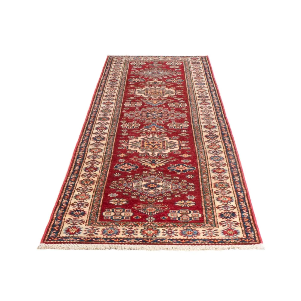 Løper Ziegler Teppe - Kazak - 302 x 79 cm - rød