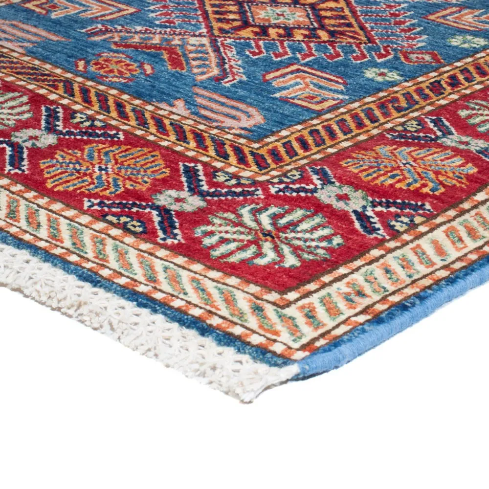 Løper Ziegler Teppe - Kazak - 302 x 79 cm - blå