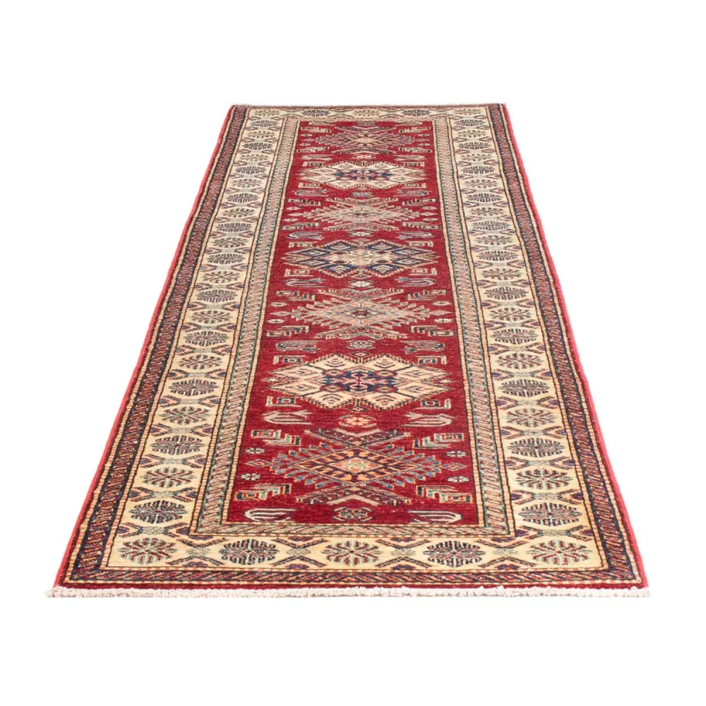 Løper Ziegler Teppe - Kazak - 304 x 83 cm - rød