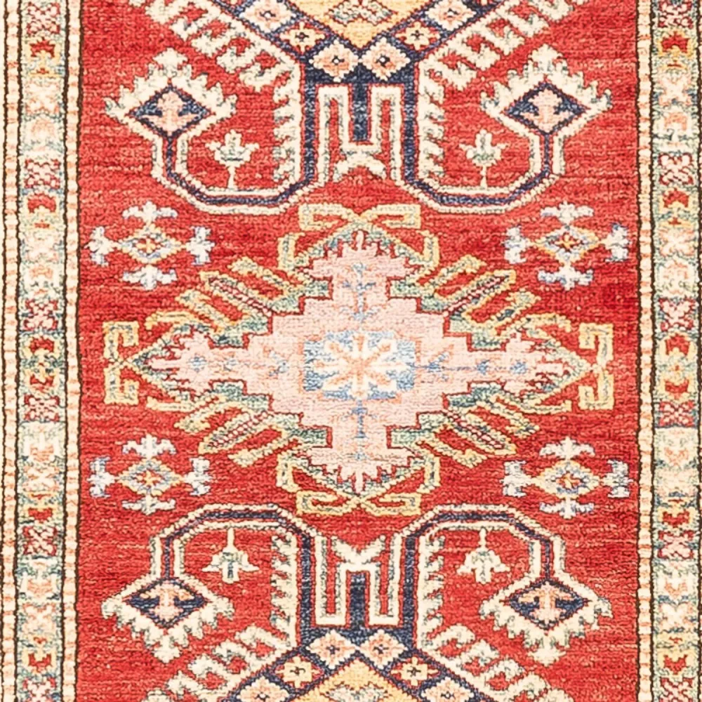 Løper Ziegler Teppe - Kazak - 305 x 82 cm - rød