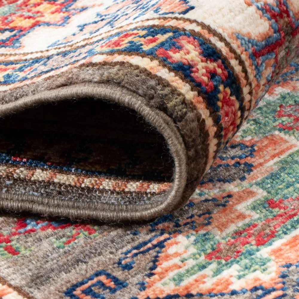 Løper Ziegler Teppe - Kazak - 305 x 79 cm - mørk beige