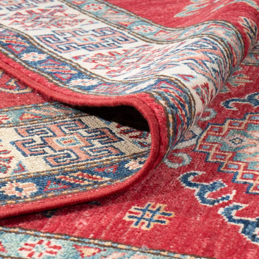 Løper Ziegler Teppe - Kazak - 306 x 80 cm - rød