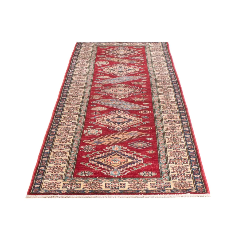 Løper Ziegler Teppe - Kazak - 306 x 80 cm - rød