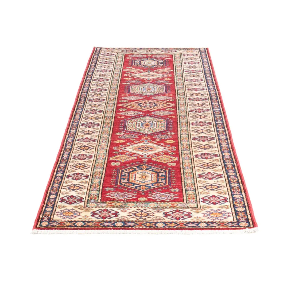 Løper Ziegler Teppe - Kazak - 307 x 83 cm - rød