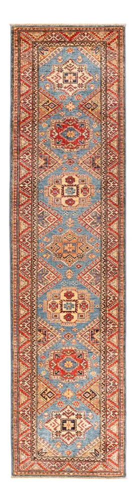 Løper Ziegler Teppe - Kazak - 312 x 75 cm - turkis