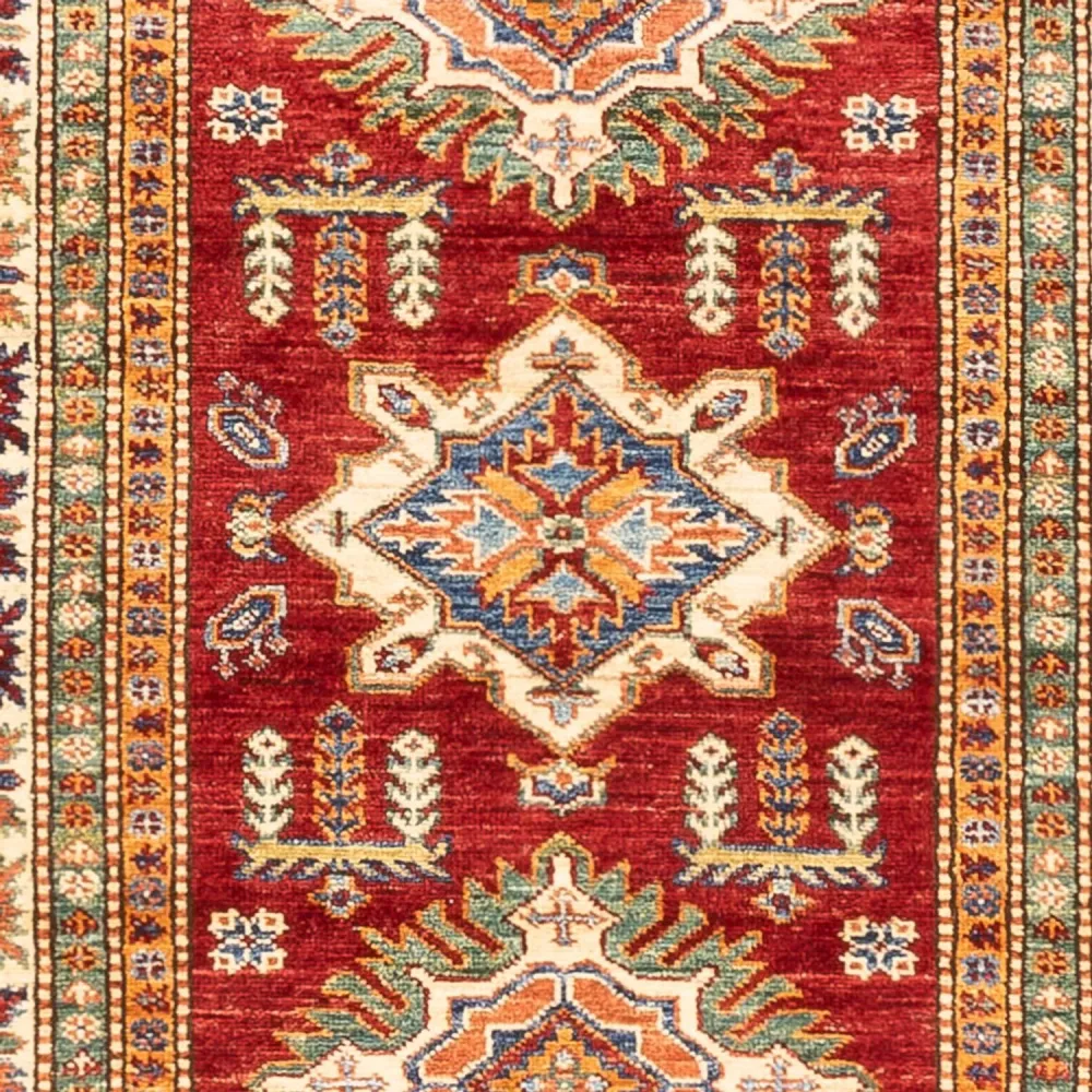 Løper Ziegler Teppe - Kazak - 395 x 87 cm - rød