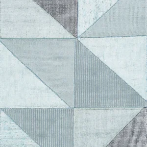 Moderne teppe - 228 x 163 cm - lyseblå
