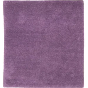 Nepal teppe - 135 x 120 cm - lilla