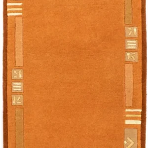Nepal teppe - 137 x 73 cm - oransje
