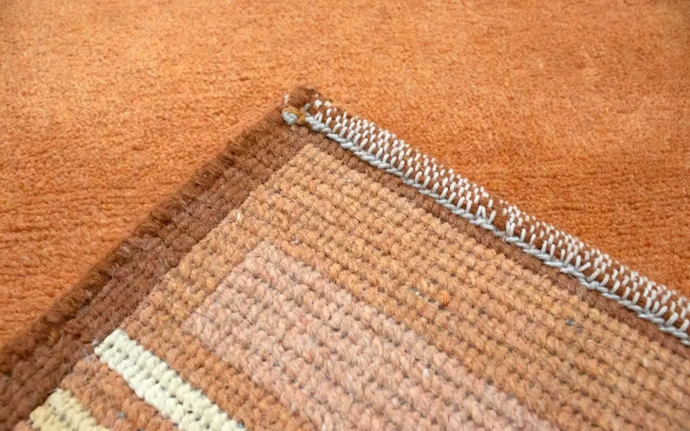 Nepal teppe - 137 x 73 cm - oransje