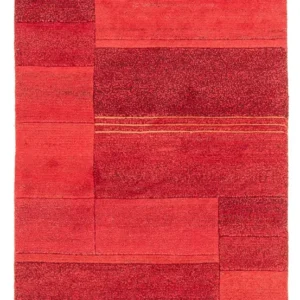 Nepal teppe - 140 x 73 cm - rød