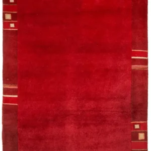 Nepal teppe - 140 x 70 cm - rød