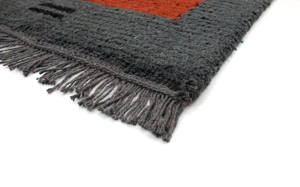 Nepal teppe - 140 x 70 cm - rød
