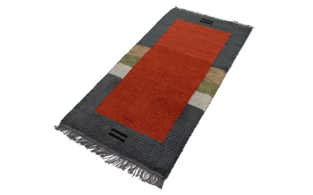 Nepal teppe - 140 x 70 cm - rød