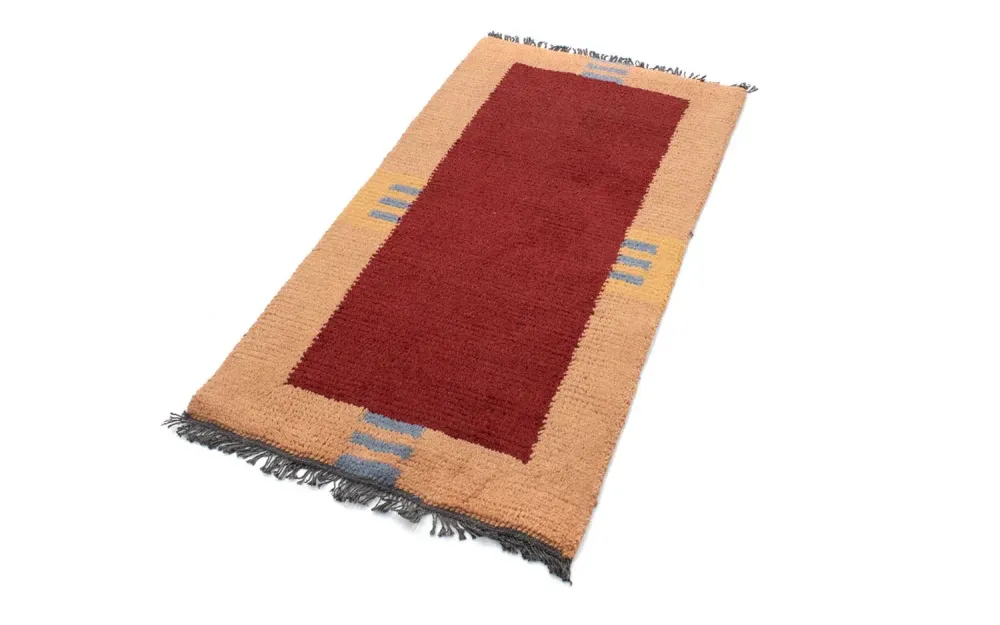 Nepal teppe - 140 x 70 cm - rød