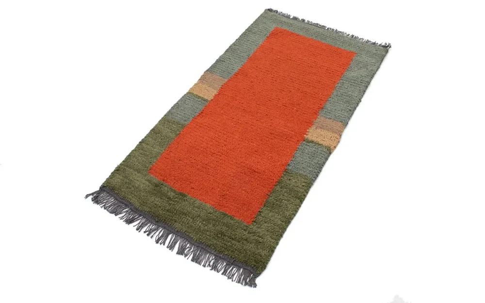 Nepal teppe - 140 x 70 cm - rød