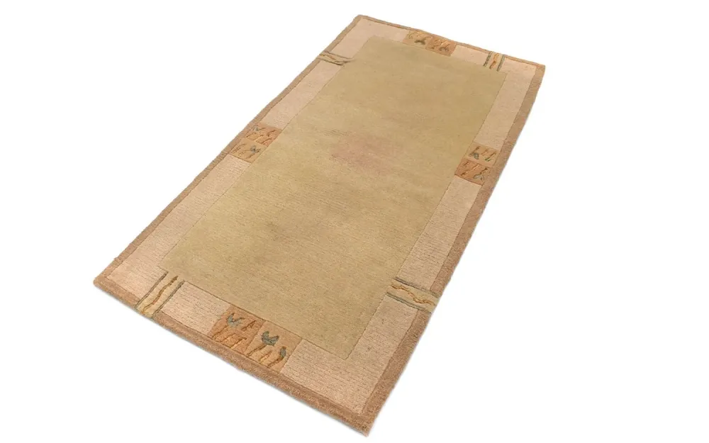 Nepal teppe - 140 x 70 cm - beige