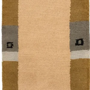 Nepal teppe - 140 x 70 cm - beige