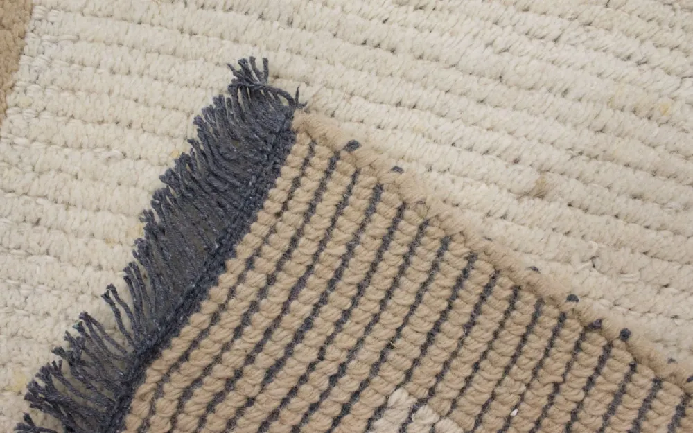 Nepal teppe - 140 x 70 cm - beige