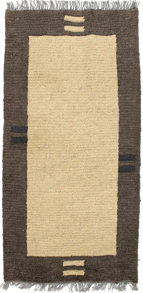 Nepal teppe - 140 x 70 cm - beige